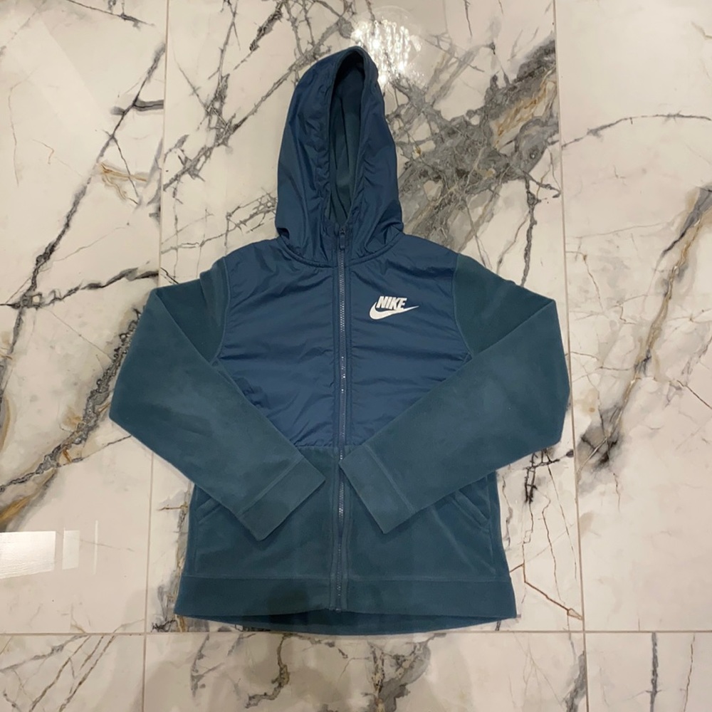 Nike fleece windbreaker